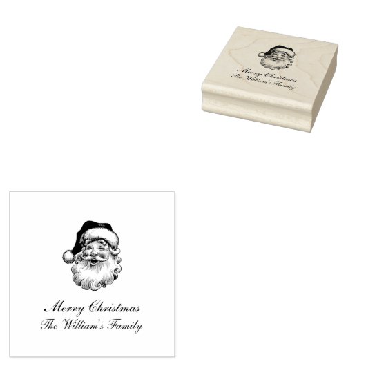 Traditional Vintage Christmas ラバースタンプ (押印)