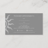 Traditional Vintage Tattoo Artist Appointment 名刺 (裏面)