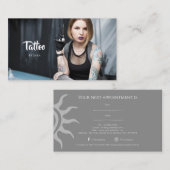 Traditional Vintage Tattoo Artist Appointment 名刺 (正面/裏面)