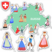 Traditions suisses シール (正面)