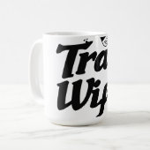 Tradwife Mütter Hausfrau コーヒーマグカップ (正面左)