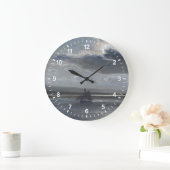 Traeth Mawrの月光 ラージ壁時計 (ホーム)