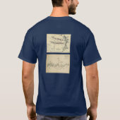 Trafalgarのネルソンの勝利 Tシャツ (裏面)