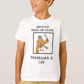 Trafalgar .D. Cat Tシャツ (正面)