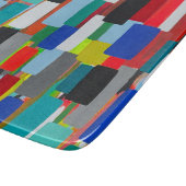 Traffic Jam 6 x 7 Deco Glass Cutting Board カッティングボード (角)