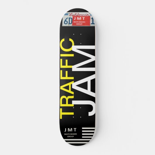 TRAFFIC JAM SKATEBOARDS / JMT USA スケートボード (正面)