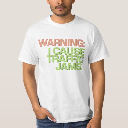 TRAFFIC JAMSシャツ – スタイルとカラーの選択 Tシャツ (正面)