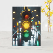 Traffic Light 考え's of You カード (黄色い花)