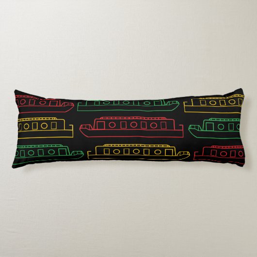 Traffic Light Barges Canal Boats ボディピロー (正面)