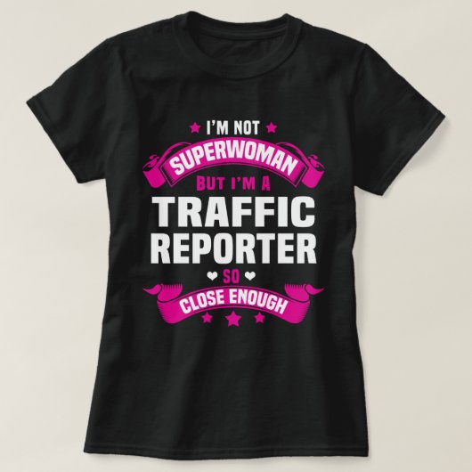 Traffic Reporter Tシャツ (デザイン正面)