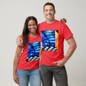 Traffiche Low Spark of High Heeled Boys girl retro Tシャツ (ユニセックス)