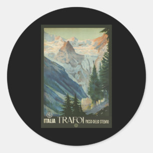 Trafoi Passoのdello Stelvio ラウンドシール