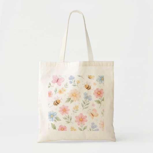 Tragetasche für den Frühling トートバッグ (正面)