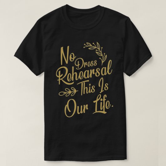 Tragically Hip - No Dress Rehearsal This Is Our Cl Tシャツ (デザイン正面)