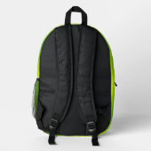 Trail Blazer Lincoln Backpack プリントバックパック (裏面)