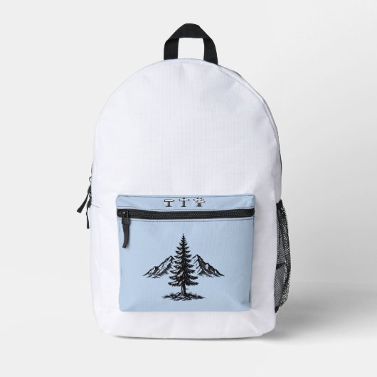 Trail Boss Graphic Backpack - Outdoor プリントバックパック (正面)