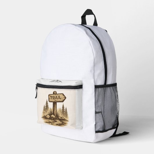 Trail Boss Graphic Backpack - Outdoor プリントバックパック (裏面右端)