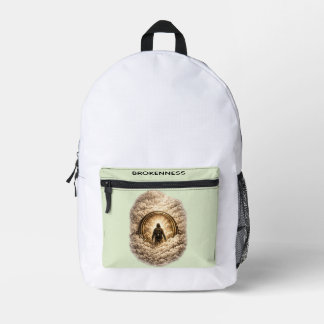 Trail Boss Graphic "Specter of Brokenness" Backpa= プリントバックパック