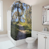 Trail By The River シャワーカーテン (インサイチュ)
