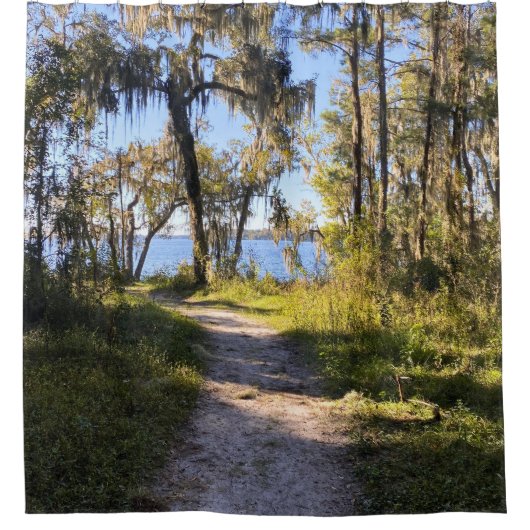 Trail By The River シャワーカーテン (正面)