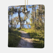 Trail By The River セラミックオーナメント (左)