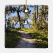 Trail By The River セラミックオーナメント (裏面)