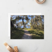 Trail by the River ノートカード (正面/裏面インサイチュ)