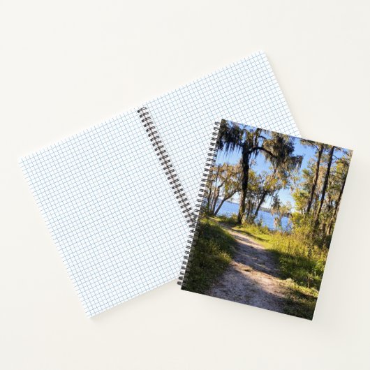 Trail By The River Spiral Notebook ノートブック (内部)