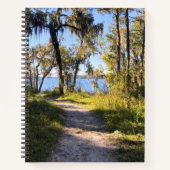 Trail By The River Spiral Notebook ノートブック (正面)