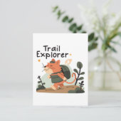 Trail Explorer Cat – ポストカード (スタンド正面)