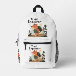 Trail Explorer Cat – Backpack プリントバックパック