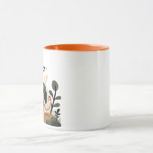 Trail Explorer Cat – Coffee Mug マグカップ (中央)