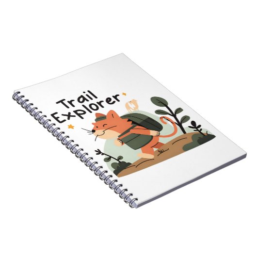 Trail Explorer Cat – Notebook ノートブック (右側)