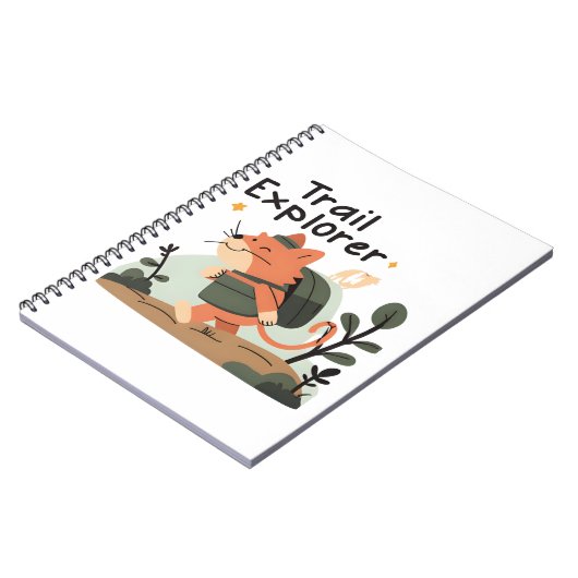 Trail Explorer Cat – Notebook ノートブック (左側)