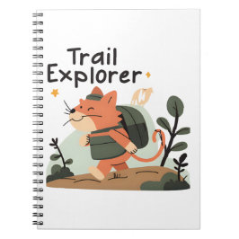 Trail Explorer Cat – Notebook ノートブック