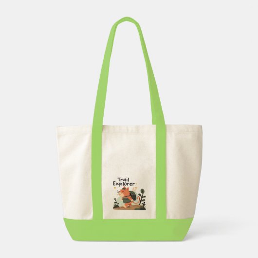 Trail Explorer Cat – Tote Bag トートバッグ (裏面)