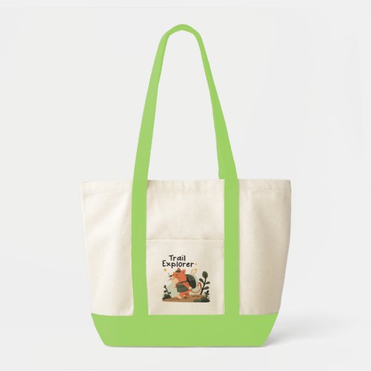 Trail Explorer Cat – Tote Bag トートバッグ (正面)
