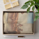 「Trail Gouth」西洋美術(Maynard Dixon著) 薄葉紙 (ギフト)