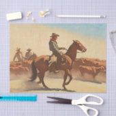 「Trail Gouth」西洋美術(Maynard Dixon著) 薄葉紙 (クラフト)