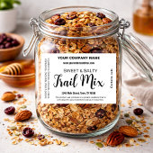 Trail Mix Customizable Homemade Label Gran_03b フードラベル