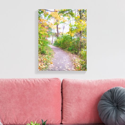 Trail of Green キャンバスプリント (インサイチュ (リビング))