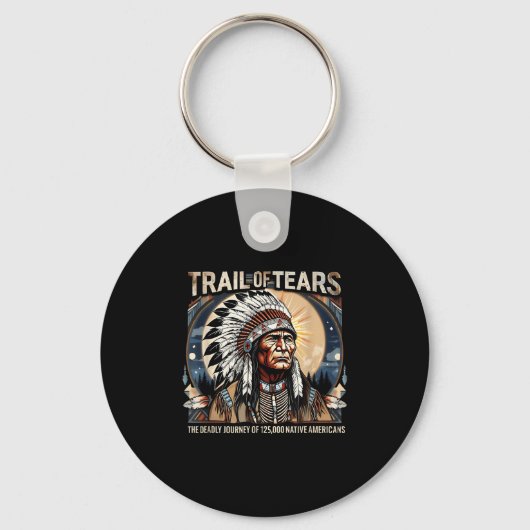 Trail Of Tears Memorial Native American  キーホルダー (正面)