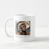 Trail Of Tears Memorial Native American  コーヒーマグカップ (左)