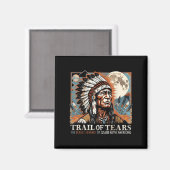 Trail Of Tears Memorial Native American  マグネット (正面/裏面)