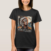 Trail Of Tears Memorial Native American  Tシャツ (正面)