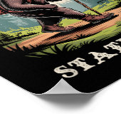Trail Of Tears State Park、ミズーリ州の山々を歩く ポスター (角)