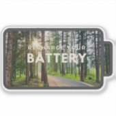 Trail Recharge ステッカー シール (正面)