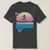 Trail Running Trail Runner Retro Gift Tシャツ (デザイン正面)