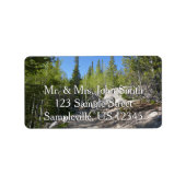 Trail to Alberta Falls ラベル (正面)