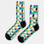 Trailblazer Archetype Pattern Socks – Rebel Tribe ソックス (左)